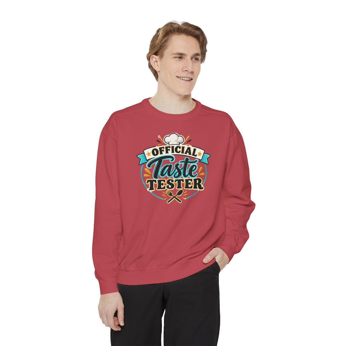 Official Taste Tester Sweatshirt – Funny Foodie Crewneck