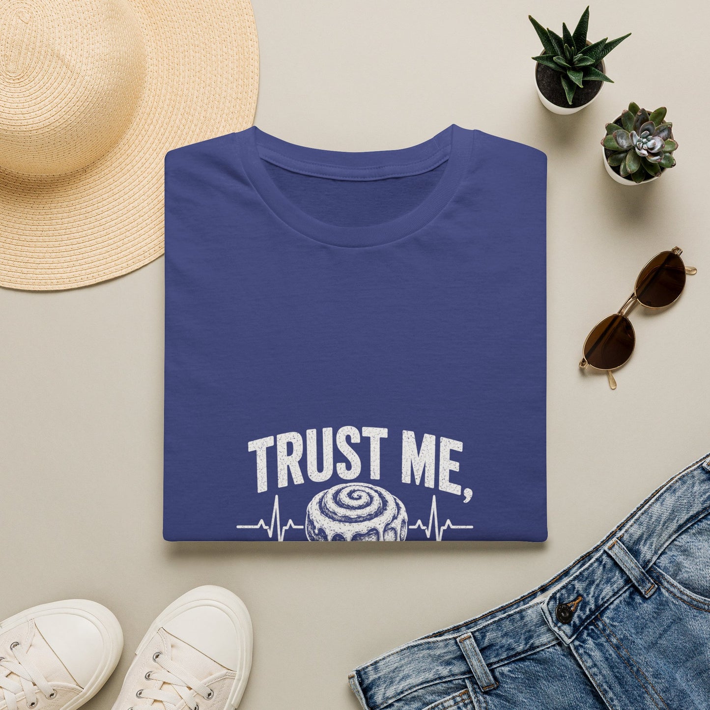 T‑Shirt — "Trust Me, I’m a Doughctor" Vintage Bakery Humor Tee