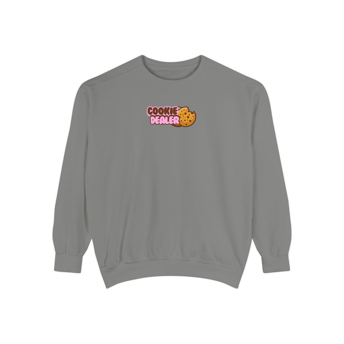 Cookie Dealer Sweatshirt — Fun Graphic Crewneck for Bakers & Cookie Lovers