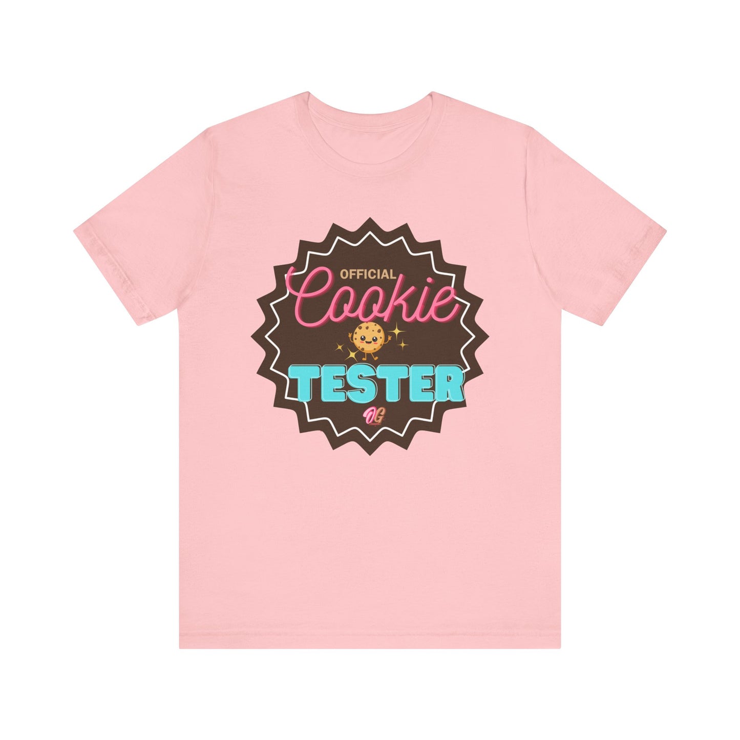 Official Cookie Tester Tee, Fun Foodie T-Shirt, Sweet Treat Shirt, Baking Gift, Holiday Party Shirt