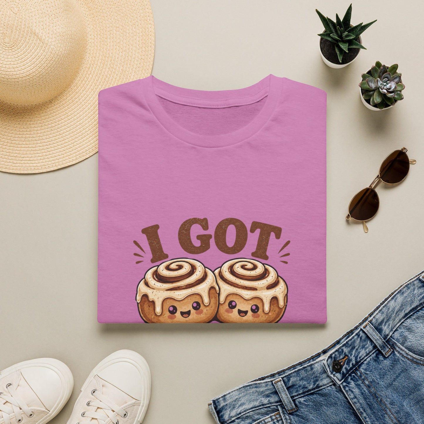 I Got Nice Buns T-Shirt — Cute Cinnamon Roll Graphic Tee