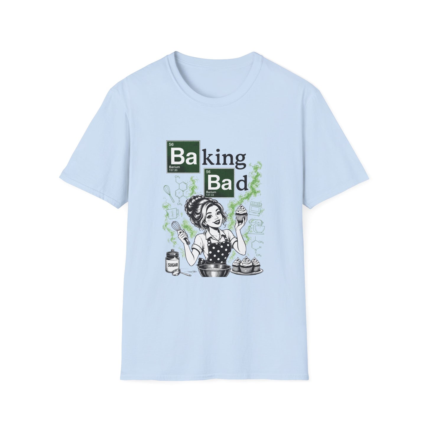 Baking Bad T‑Shirt — Funny Chemistry Baking Graphic Tee