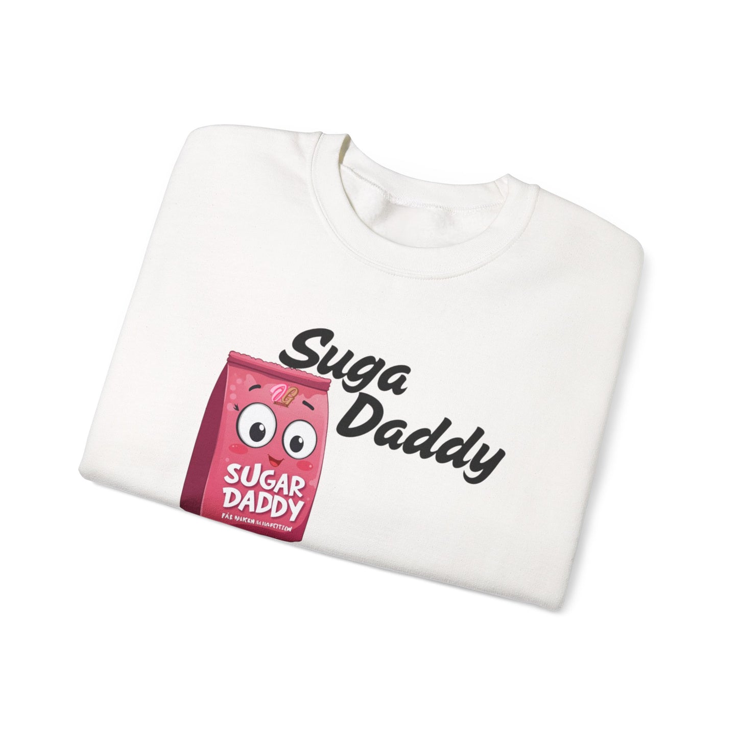 Suga Daddy Garment-Dyed Sweatshirt, Fun Unisex Hoodie, Perfect Gift for Dads, Quirky Casual Wear, Birthday or Father's Day