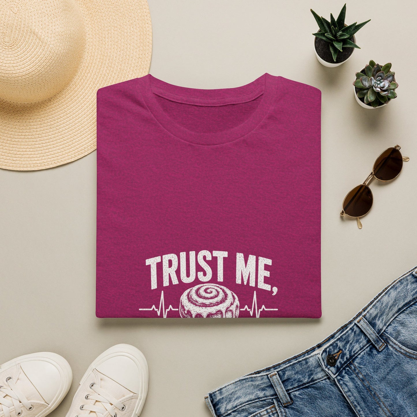 T‑Shirt — "Trust Me, I’m a Doughctor" Vintage Bakery Humor Tee