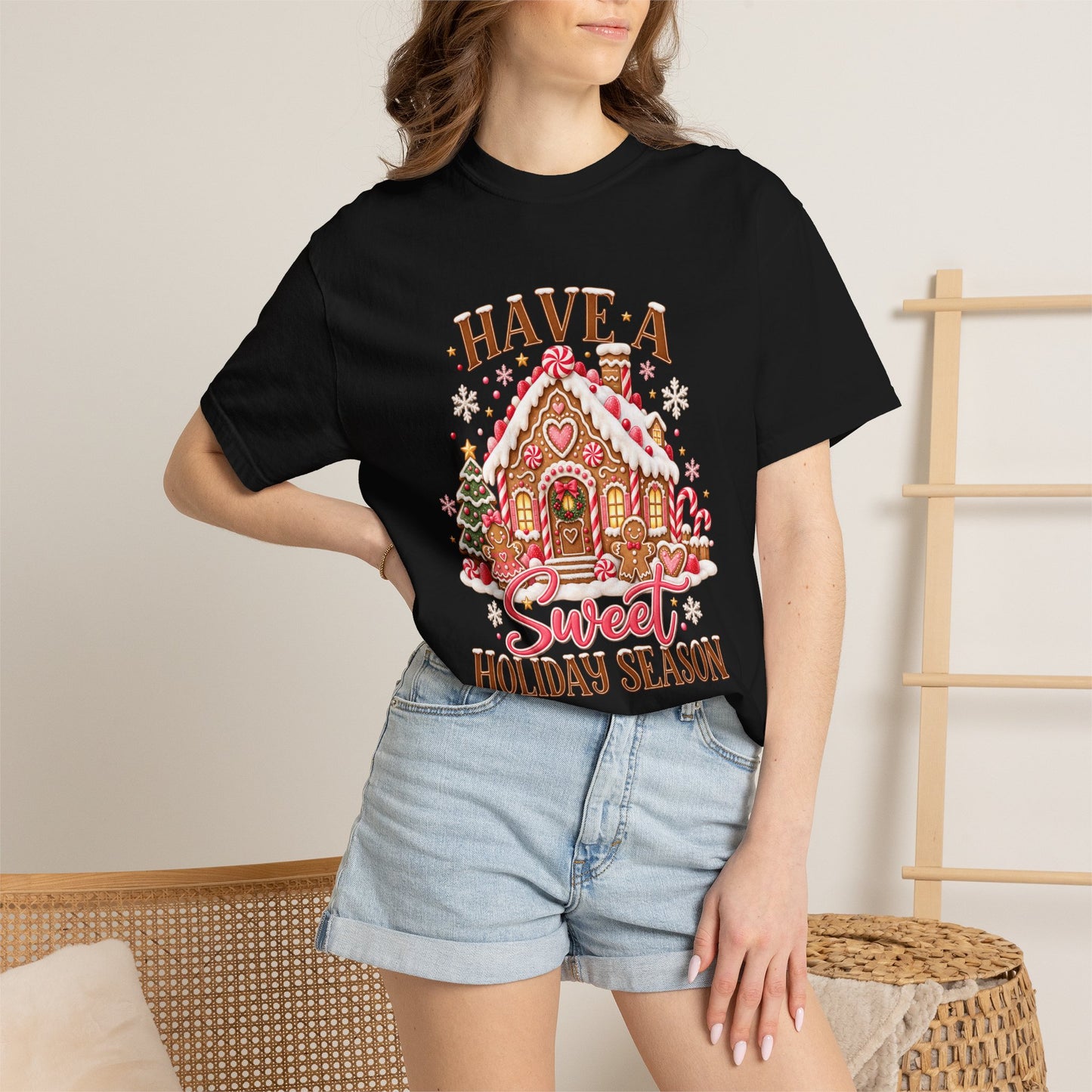 Have a Sweet Holiday Season Gingerbread T-Shirt