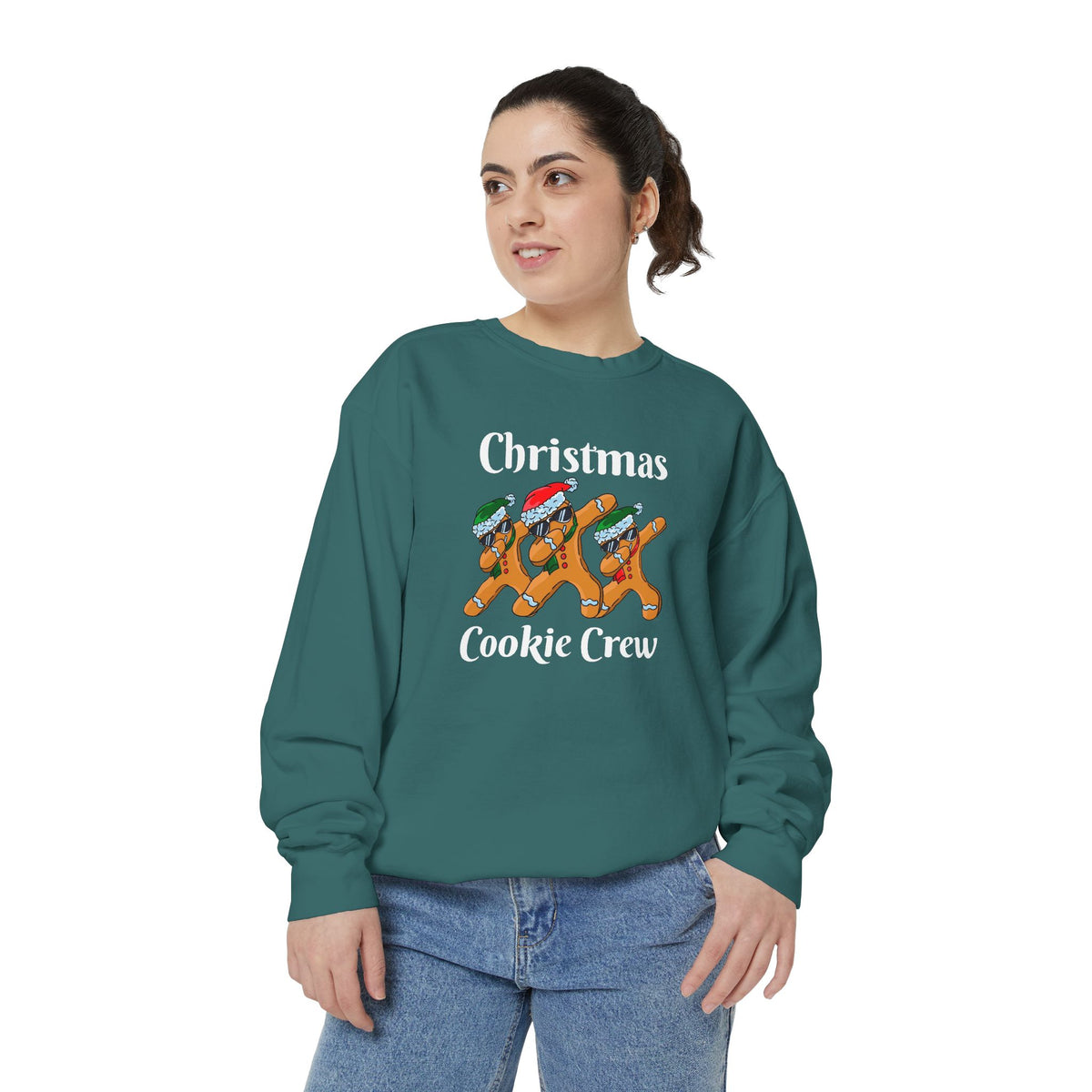 Dabbing Gingerbread Holiday Sweatshirt