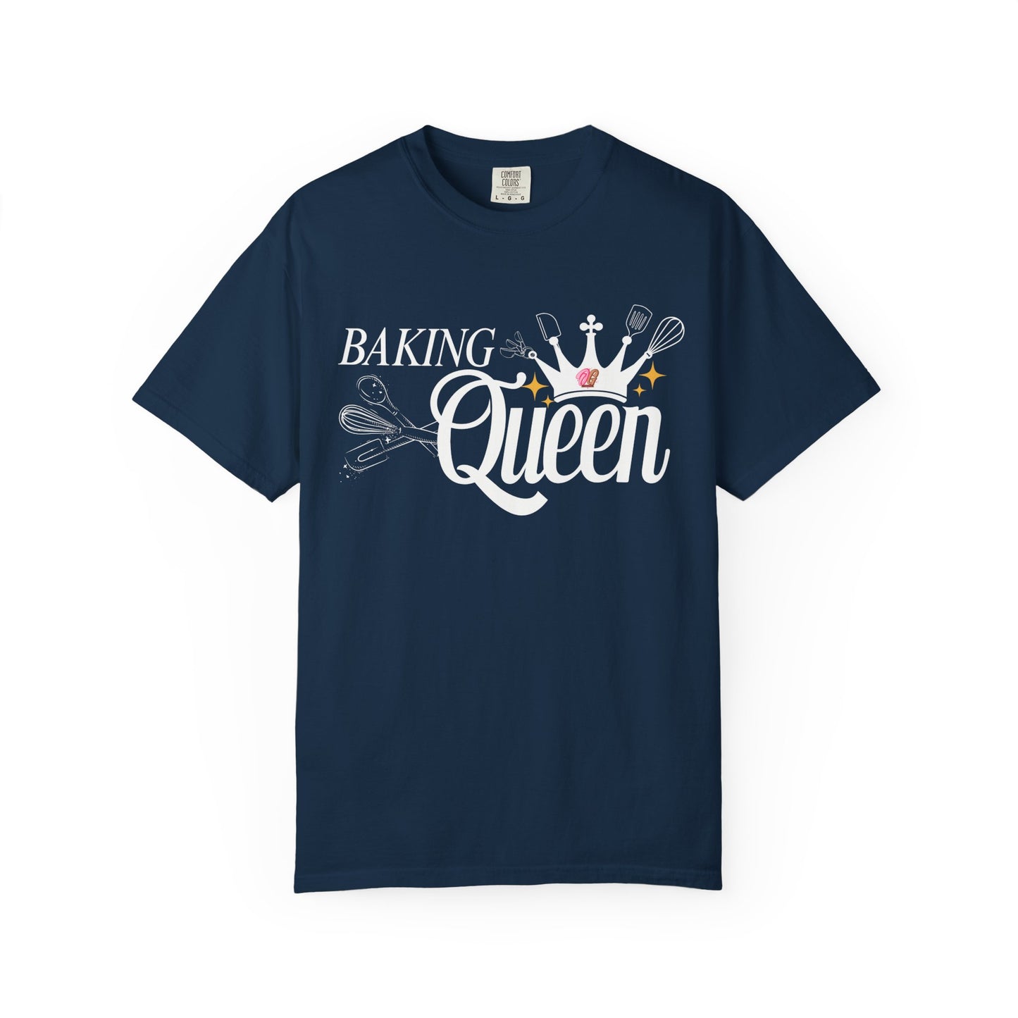 Baking Queen T-Shirt, Fun Baking Gift, Unisex Tee, Kitchen Lover Apparel, Baking Enthusiast Gift, Culinary Queen Shirt