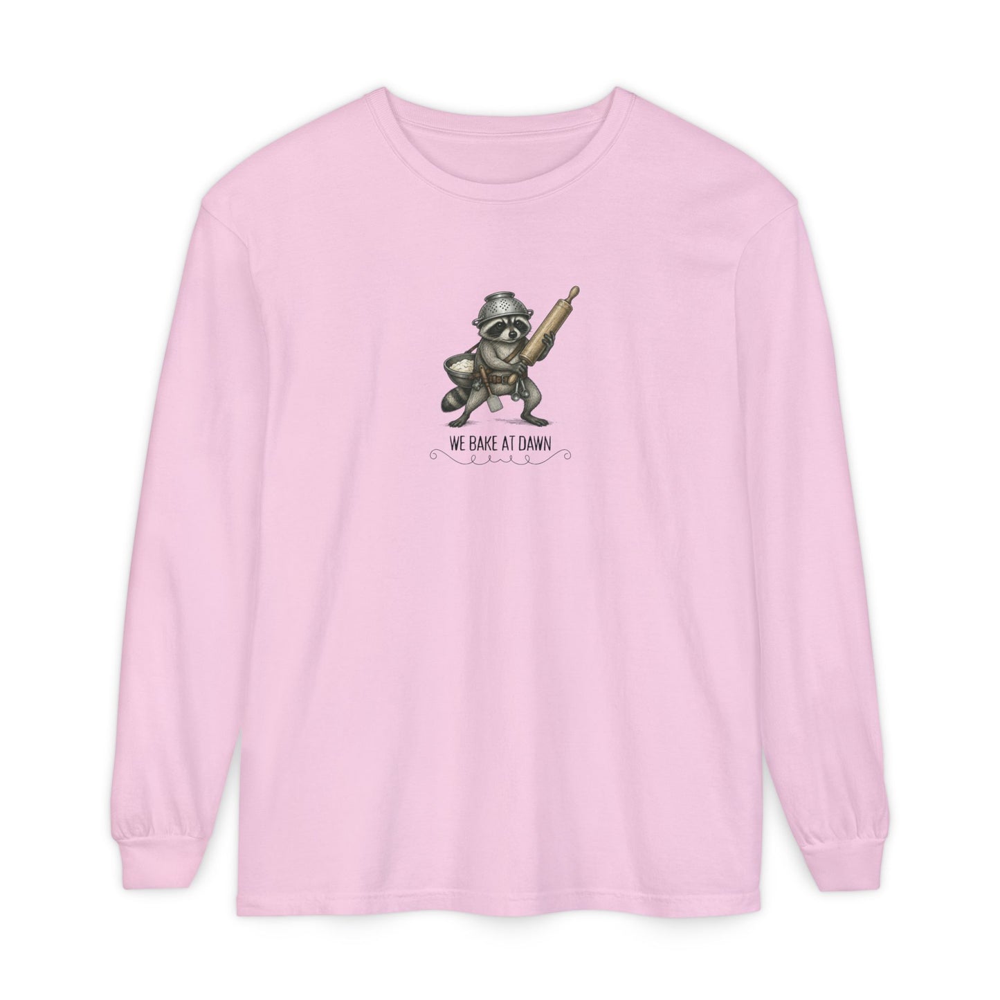 Dabbing Sloth Long Sleeve Tee — "We Came to Climb" Graphic