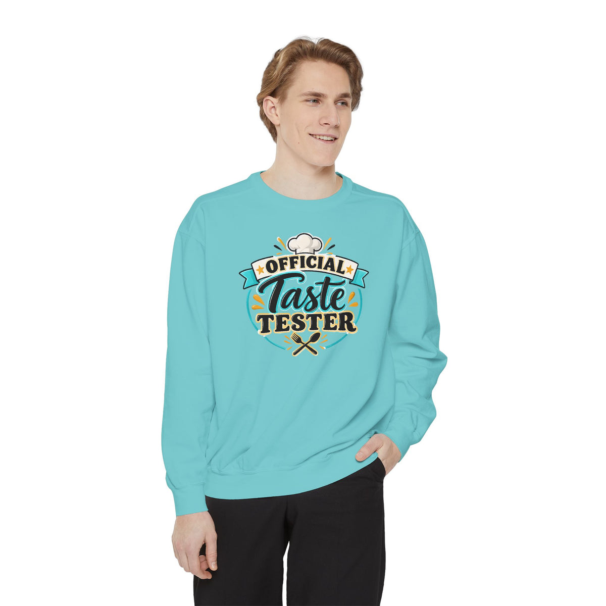 Official Taste Tester Sweatshirt – Funny Foodie Crewneck
