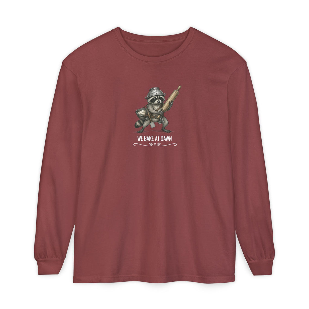 We Bake at Dawn! Darker Long Sleeve Tee