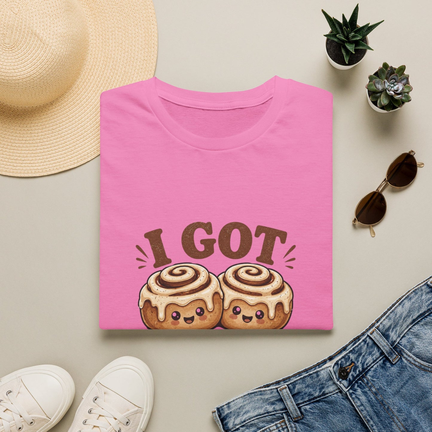 I Got Nice Buns T-Shirt — Cute Cinnamon Roll Graphic Tee