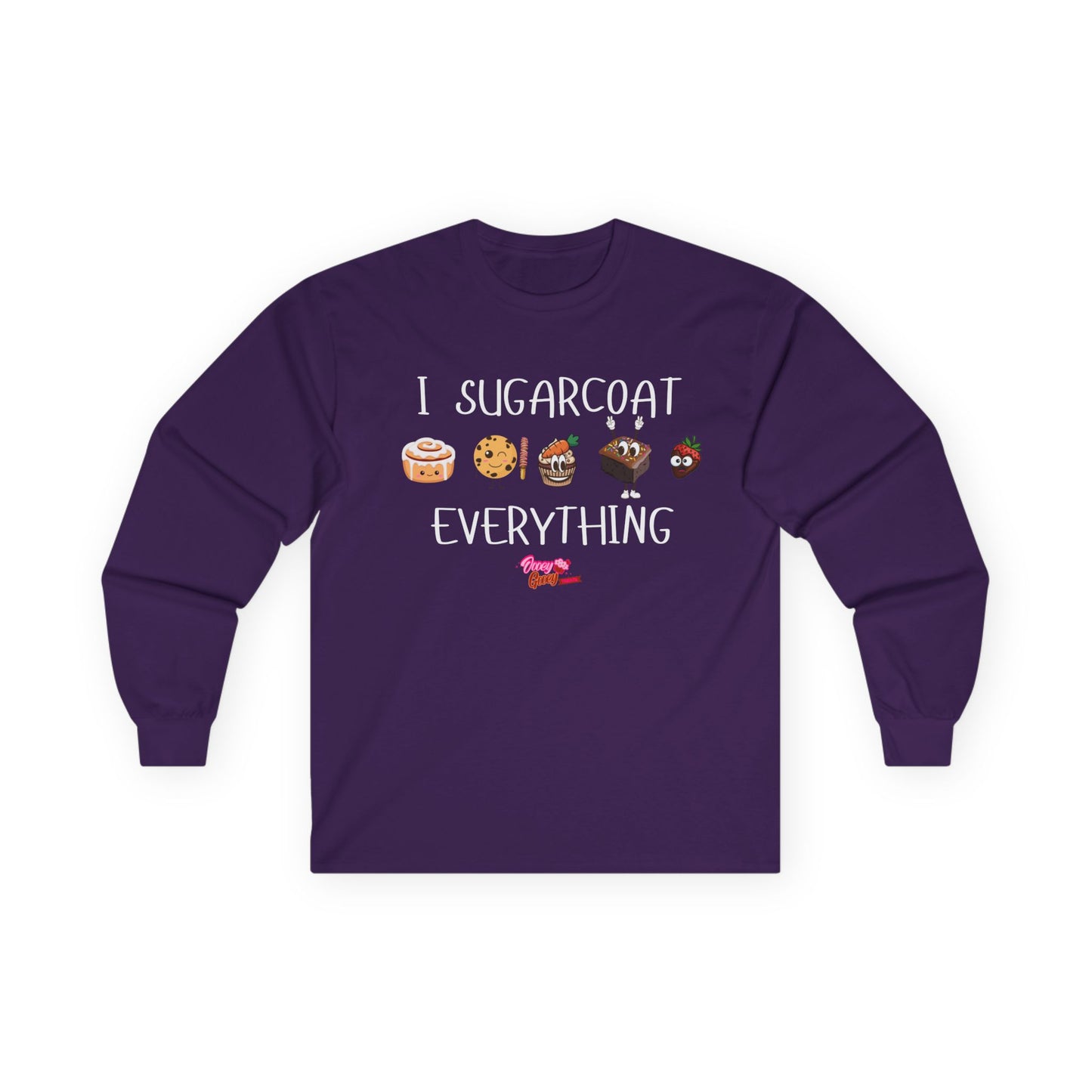 Long Sleeve Tee - I Sugarcoat Everything