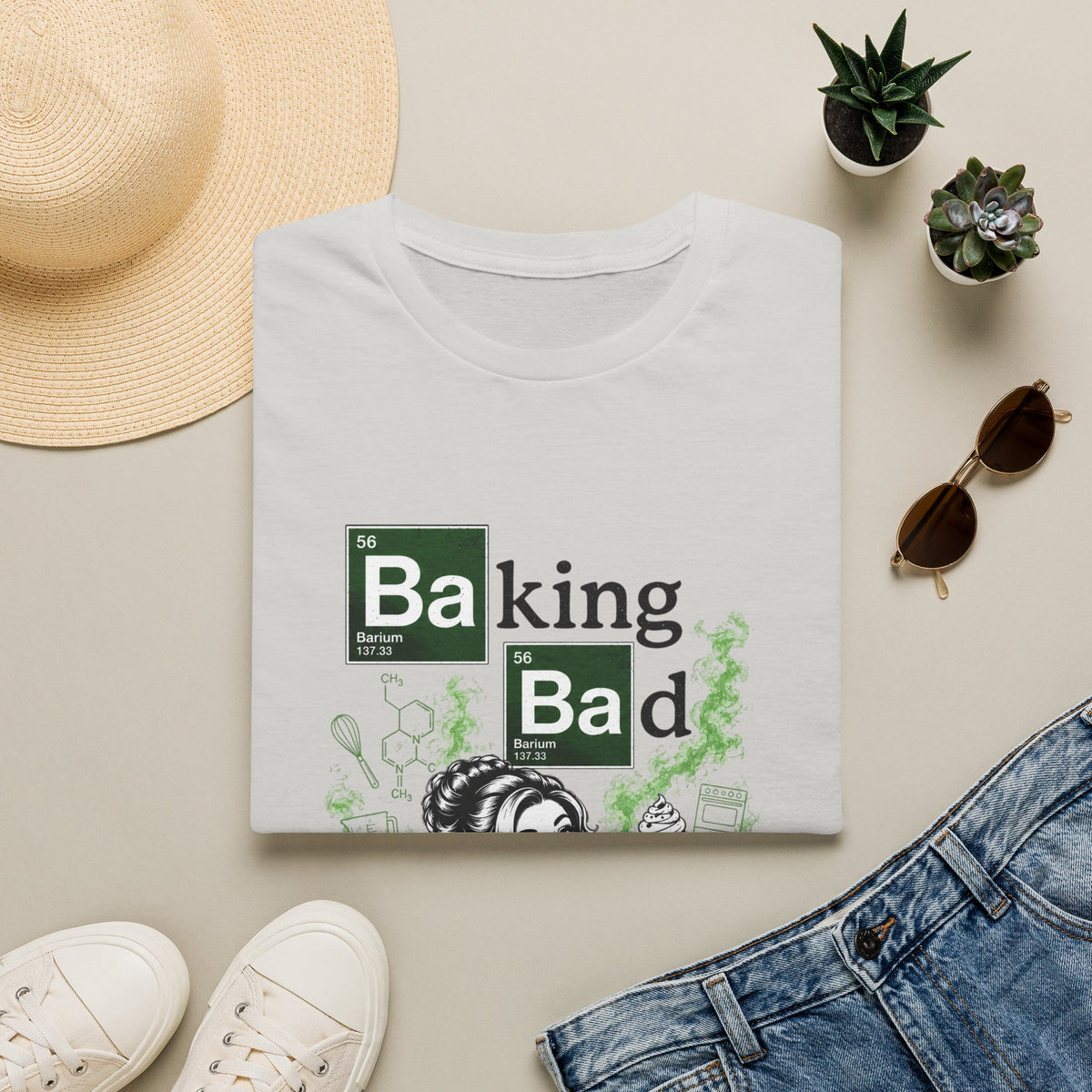 Baking Bad T‑Shirt — Funny Chemistry Baking Graphic Tee