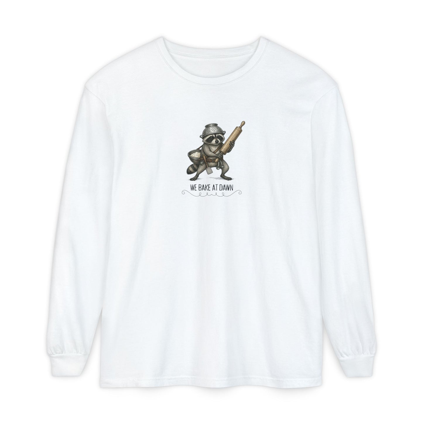 Dabbing Sloth Long Sleeve Tee — "We Came to Climb" Graphic