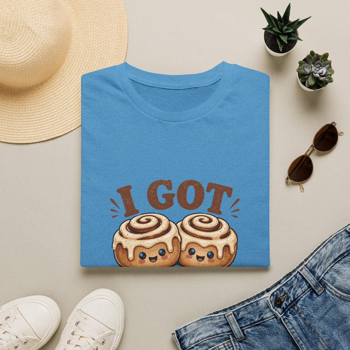 I Got Nice Buns T-Shirt — Cute Cinnamon Roll Graphic Tee