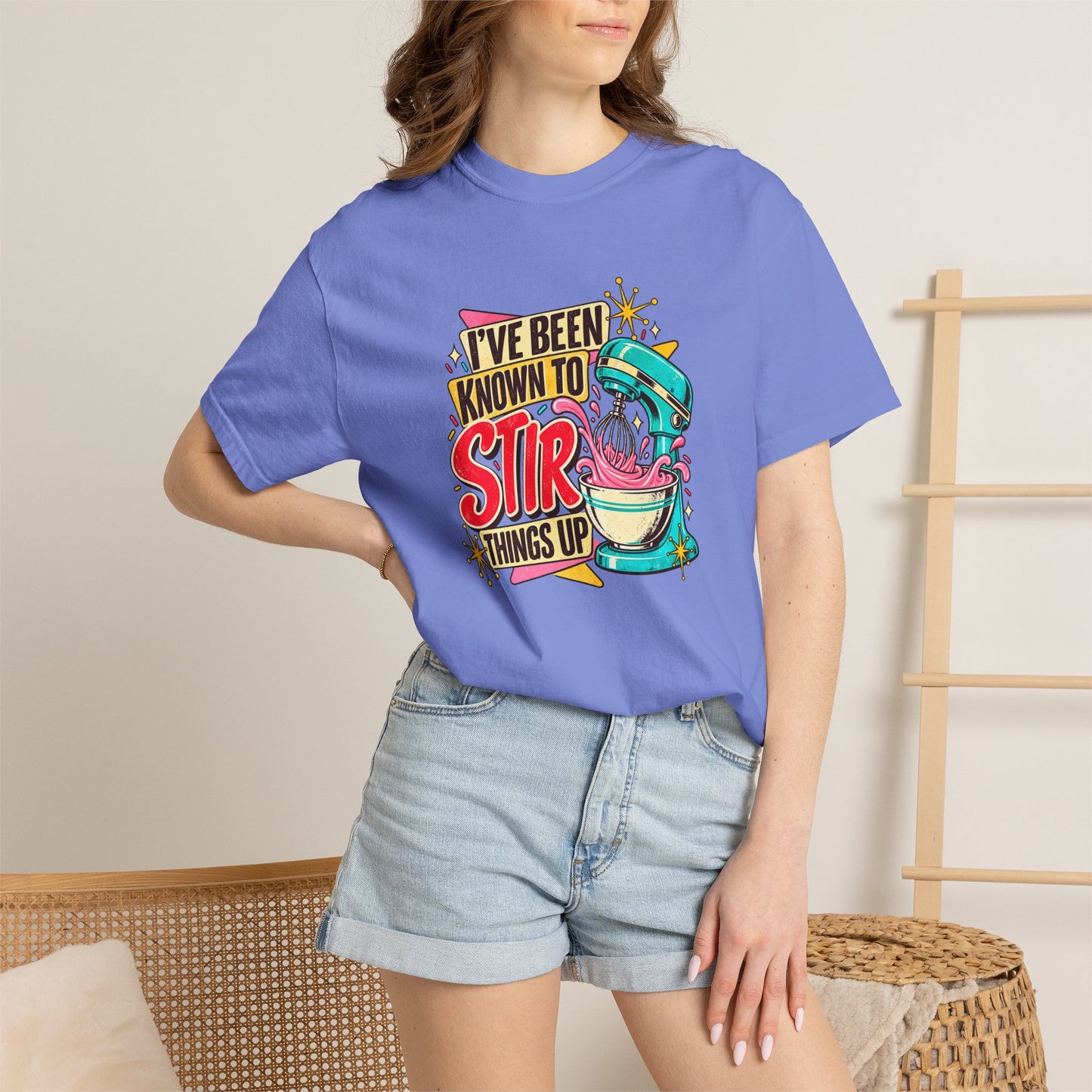 I've Been Known to Stir Things Up Mixer Graphic T-Shirt