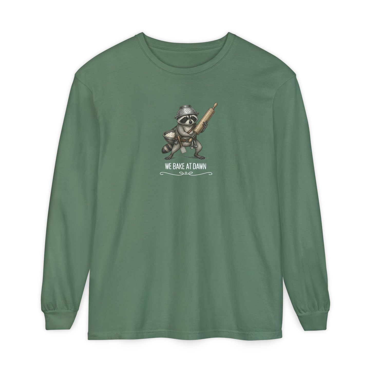 We Bake at Dawn! Darker Long Sleeve Tee