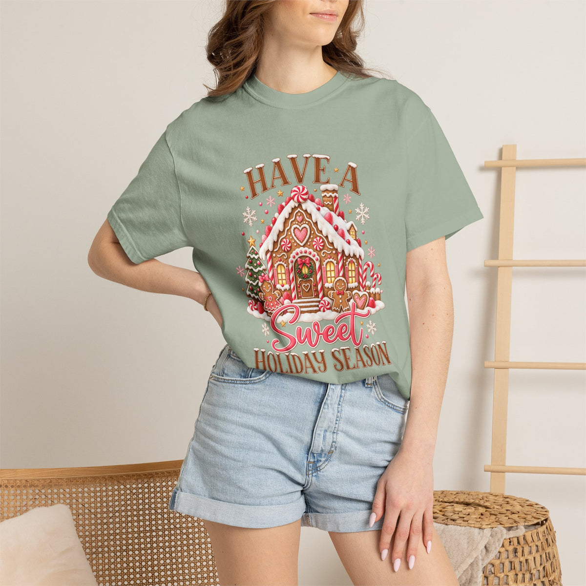 Have a Sweet Holiday Season Gingerbread T-Shirt