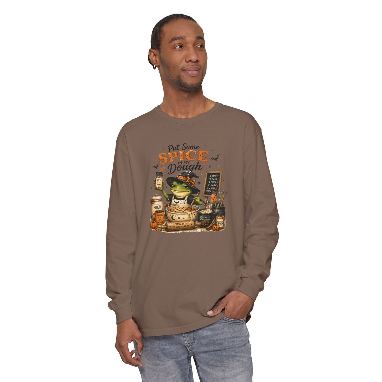Spice & Dough Frog Baking Long Sleeve Tee