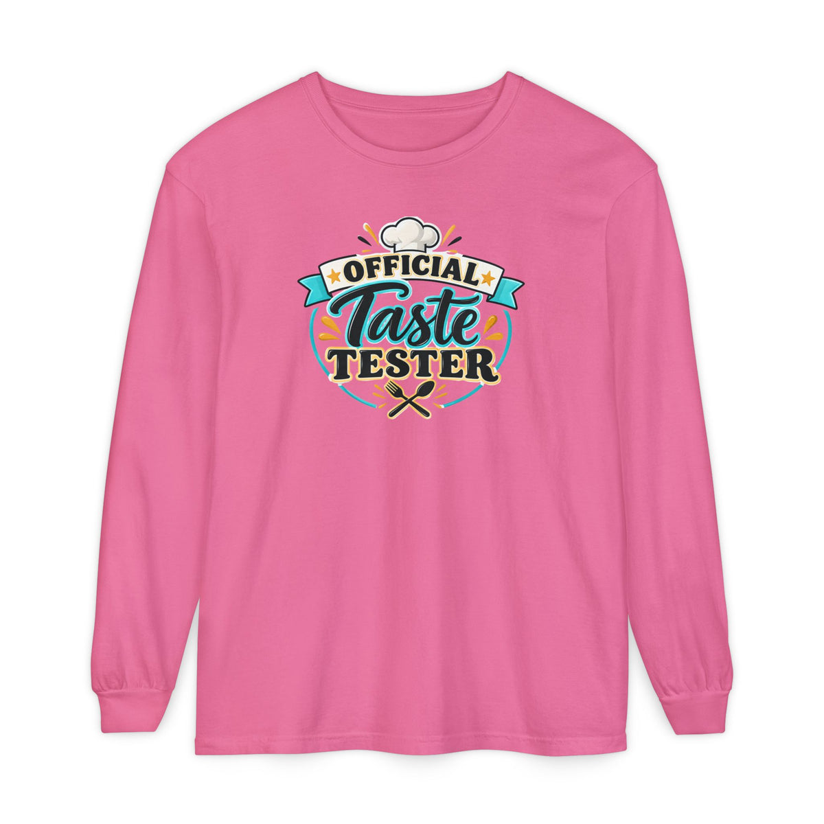 Official Taste Tester Long Sleeve Tee