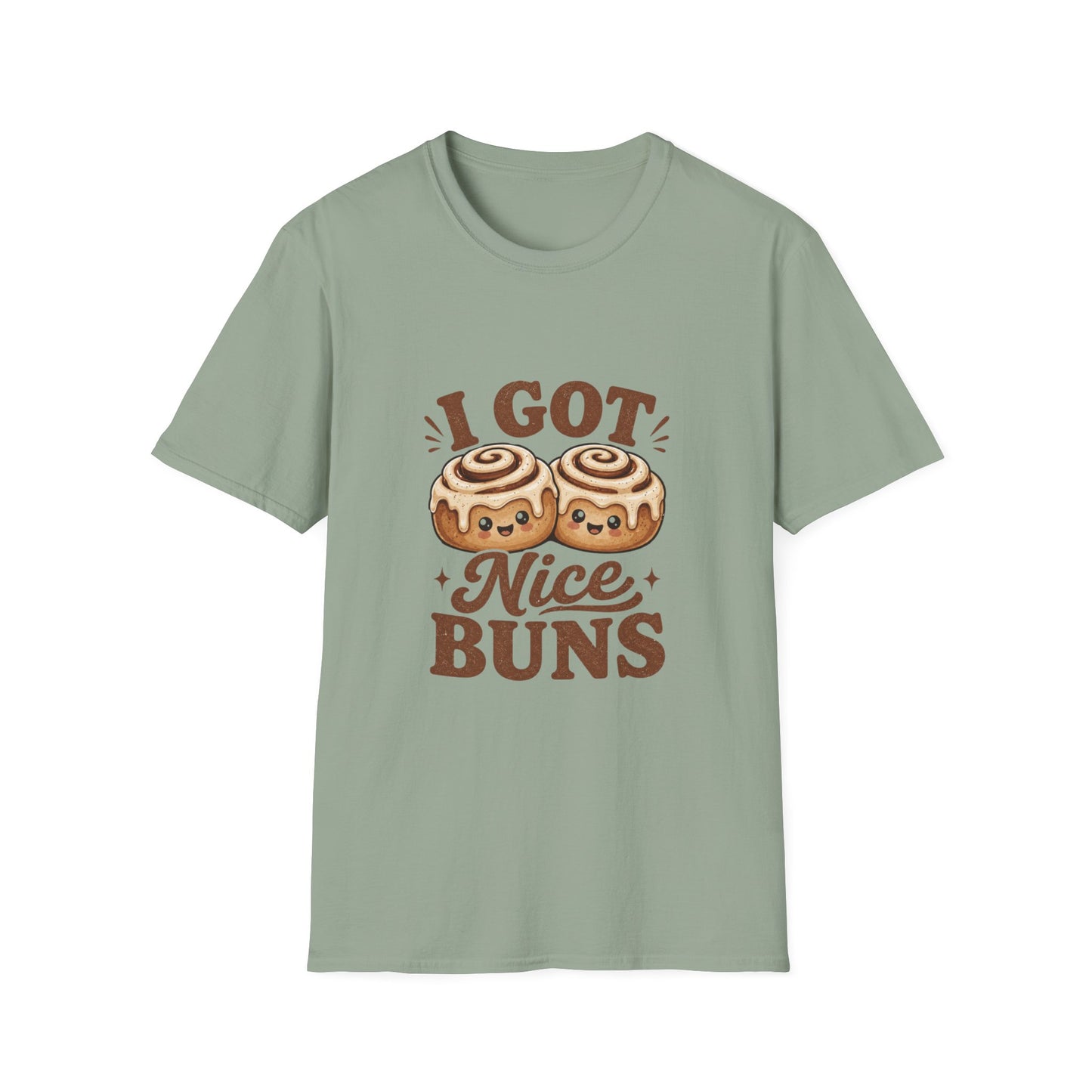 I Got Nice Buns T-Shirt — Cute Cinnamon Roll Graphic Tee