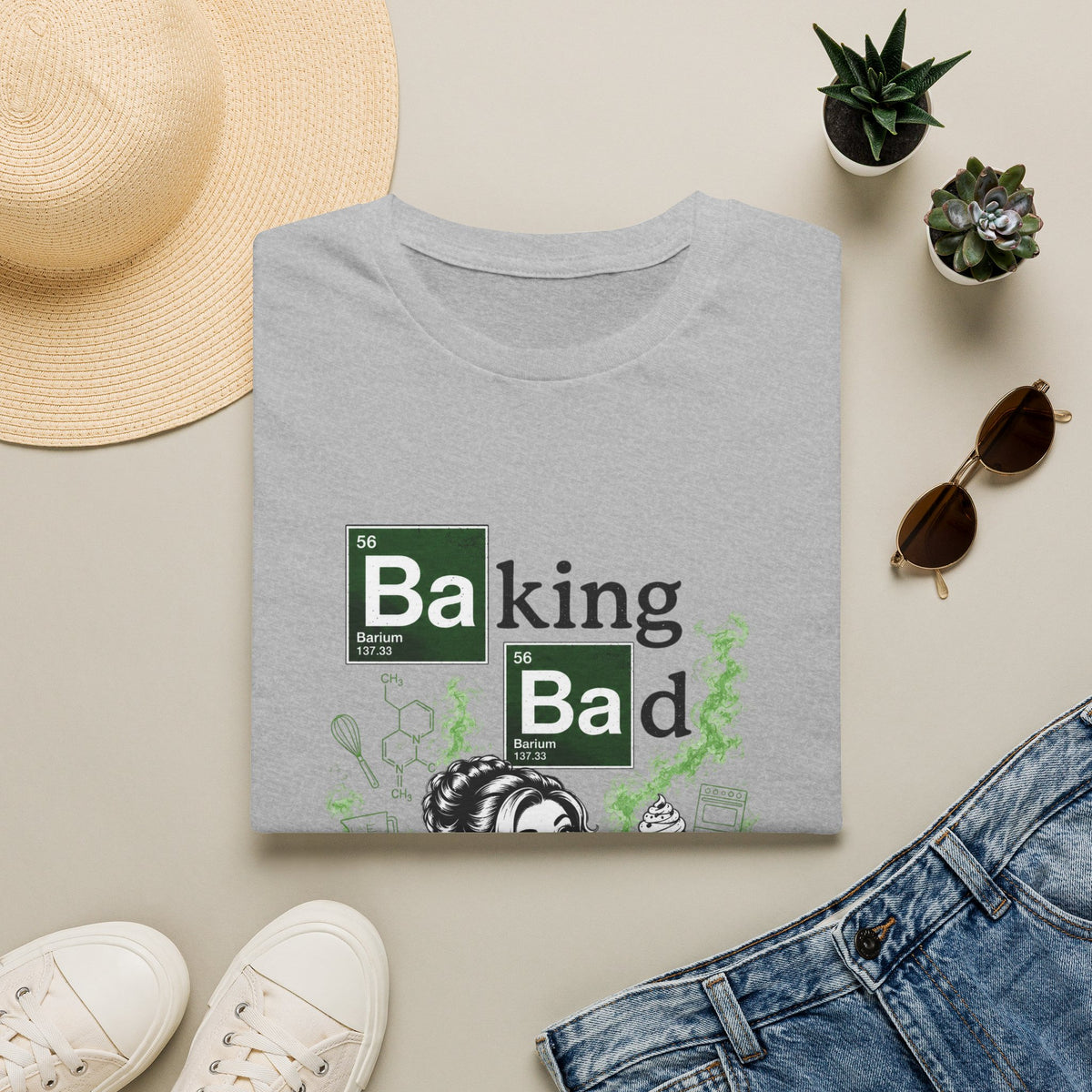 Baking Bad T‑Shirt — Funny Chemistry Baking Graphic Tee