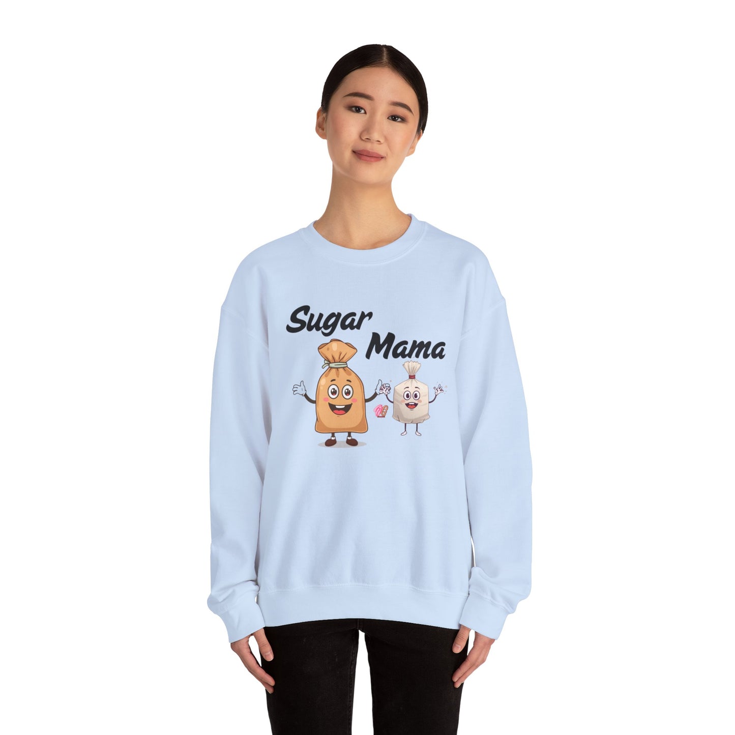 Sugar Mama Unisex Sweatshirt, Foodie Gift, Cute Sweatshirt, Mother's Day Gift, Fun Casual Wear, Everyday Comfort